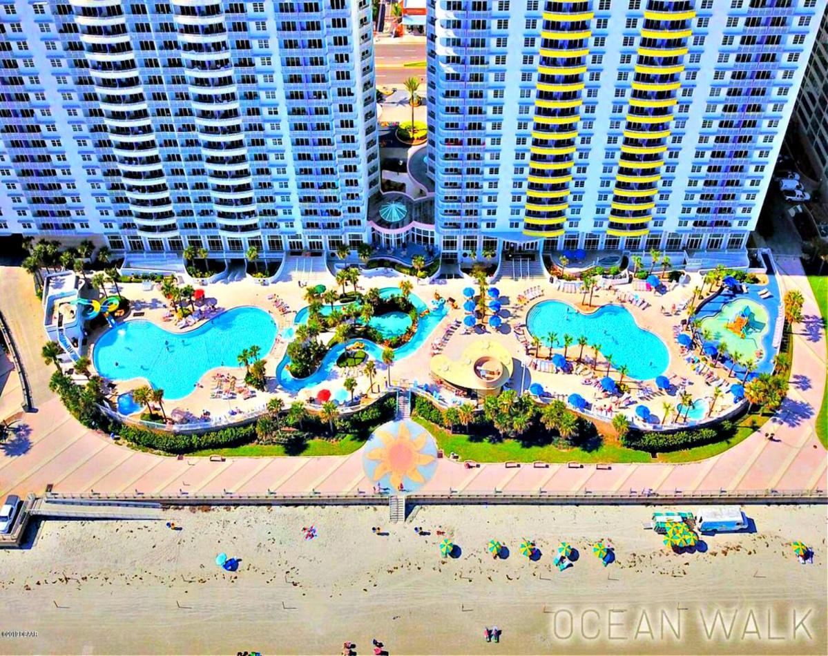 14Th Floor 2 Bedroom Resort Condo Direct Oceanfront Wyndham Ocean Walk Resort Daytona Beach 1401 Экстерьер фото